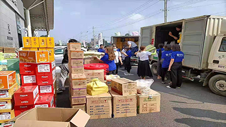 FH至尊集团之家员工商户志同道合 增援河南灾区一线