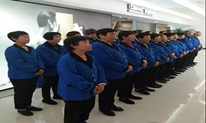 光谷店关于保洁企业文化及卫生尺度培训圆满进行！